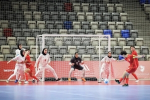 巴林亚青会五人制足球女子组落幕，中国队决赛不敌伊朗队收获银牌